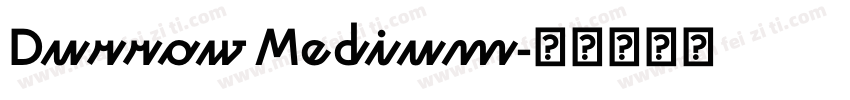 Durrow Medium字体转换
